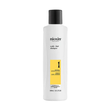 Shampooing System 1 - Naturels / Chute modérée - Nioxin 300 ml