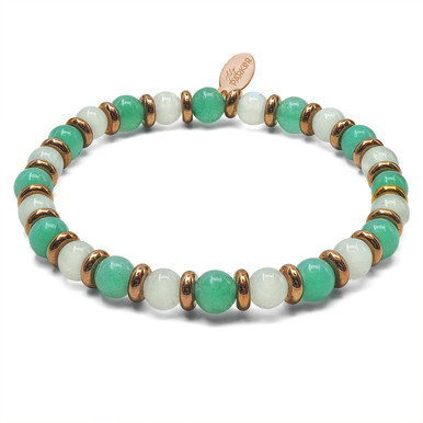 "Essence Féminine" - Amazonite - Pierre de lune