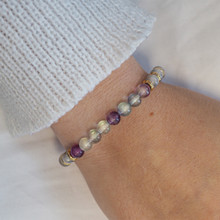 "Bye Bye Fatigue" - Labradorite - Fluorite