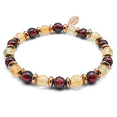 "Power Boost" - Citrine - Grenat
