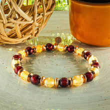 "Power Boost" - Citrine - Grenat