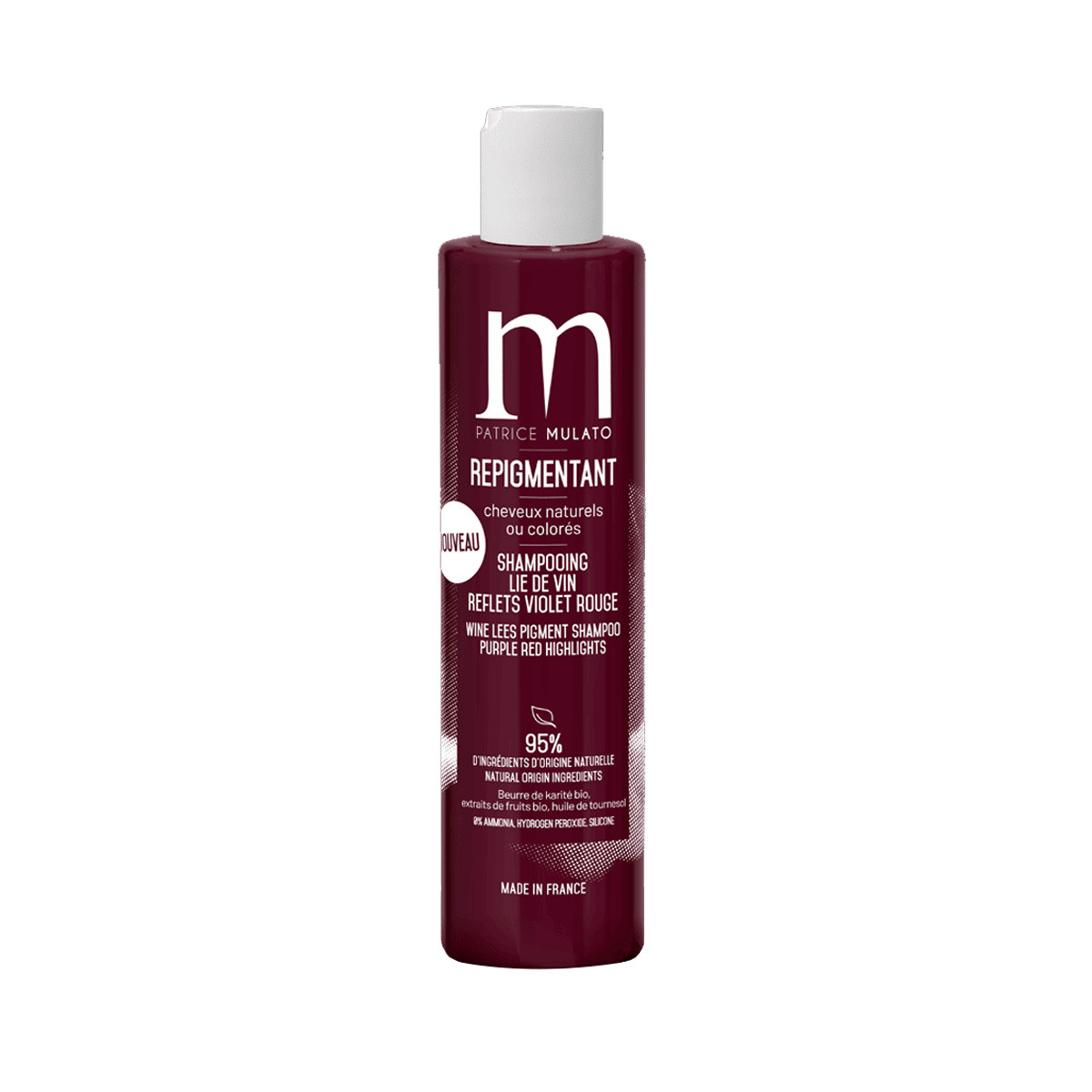 Shampooing Repigmentant Lie de Vin Mulato 200 ml