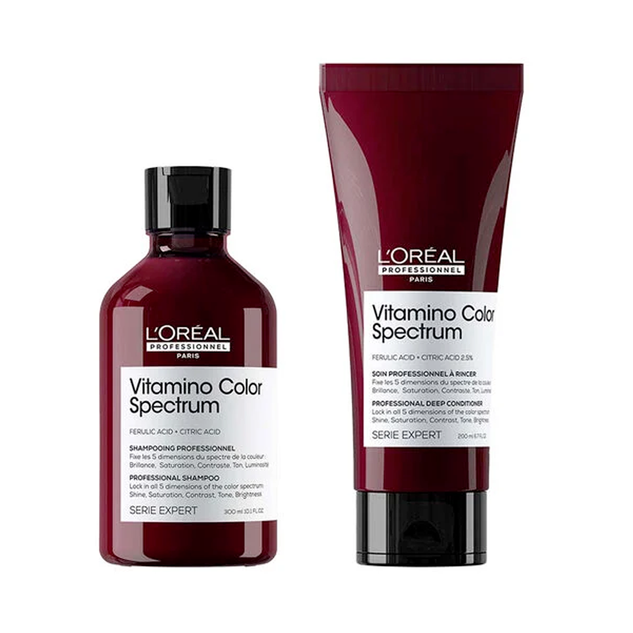 Duo fixateur de couleur Vitamino Color Spectrum L'Oréal - hairStore.fr