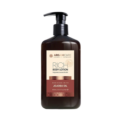 Lotion corporelle à l'huile de jojoba Arganicare 400ml