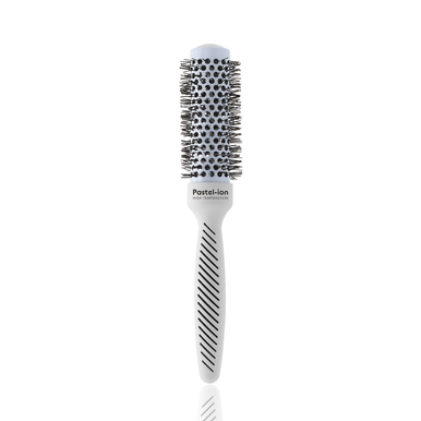 Brosse Thermique Pastel Ion Bleu&Blanc 32 mm