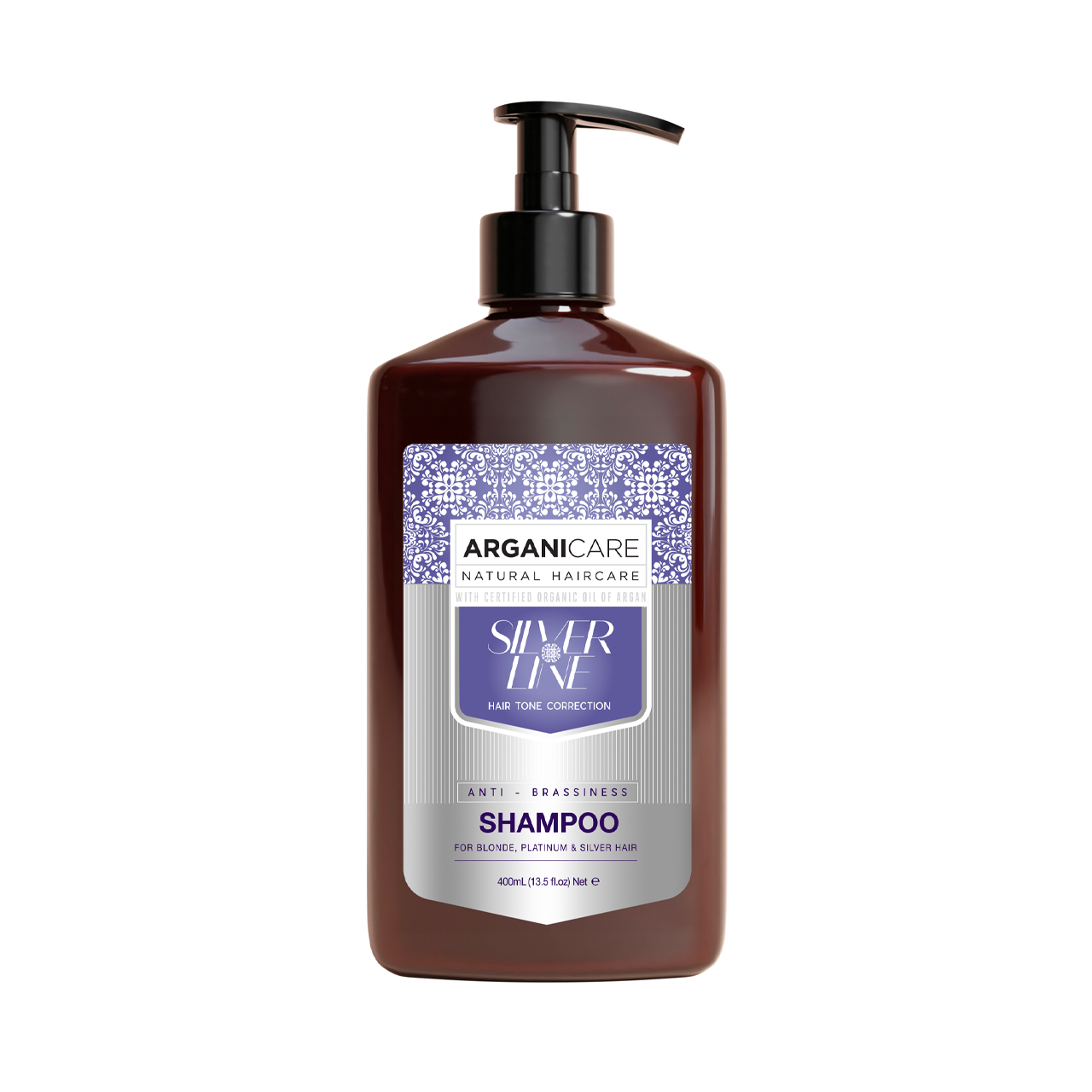 Arganicare silver shampoing 400ml-hairStore.fr