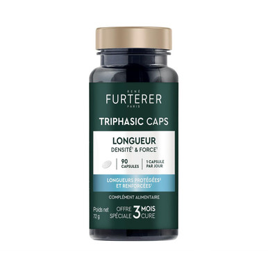 Triphasic Caps Longueur Densité & Force 90 Capsules René Furterer