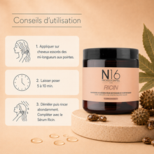 Masque Ricin Accélérateur de Pousse N16 Professionnel 500 ml