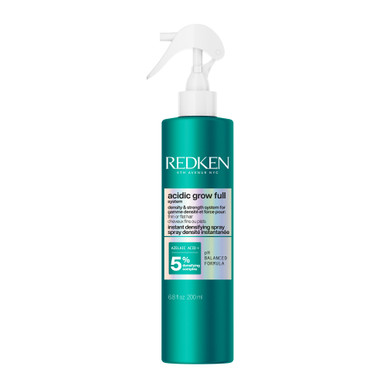 Spray Acidic Grow Full System Densité Et Volume Instantané Cheveux Fins Redken - Cuir Chevelu - 190 ml
