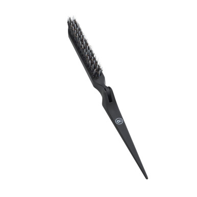 Expert Style Up Boar & Nylon Bristles Matt Black Olivia Garden