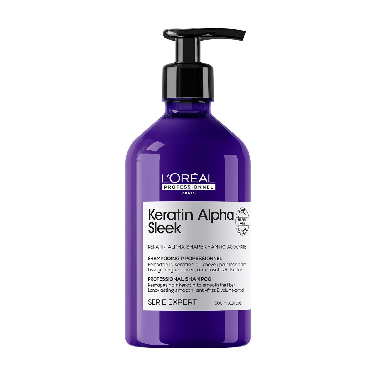Shampooing Keratin Alpha Sleek 500ml - hairStore.fr
