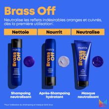 Shampooing Neutralisant Bleu Brass Off 300ml - hairStore.fr