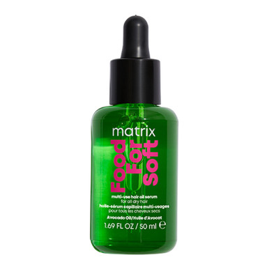Food For Soft Huile-Sérum Multi-Usages Pour Cheveux Secs À Très Secs Matrix - Sans Rinçage - 50 ml