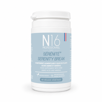 Complément Alimentaire Sérénité Stress & Système Nerveux N16 Professionnel - Anti-Stress - 60 gélules