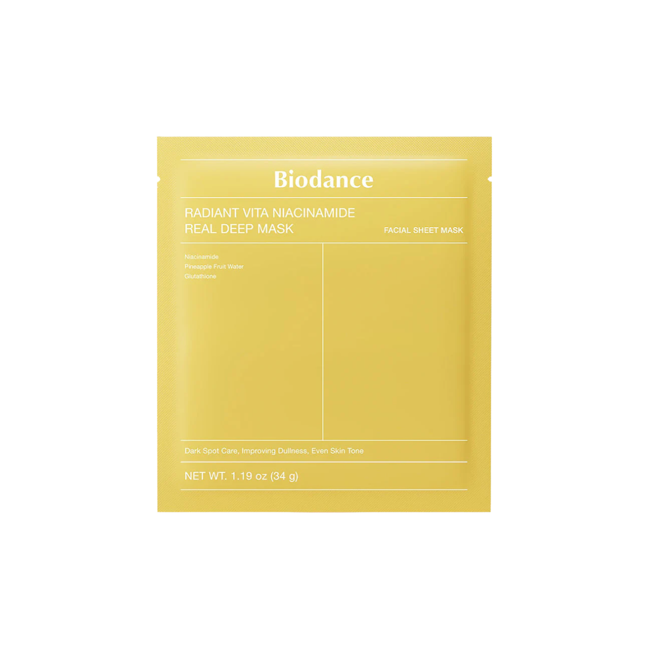 Radiant Vita Niacinamide Real Deep Mask