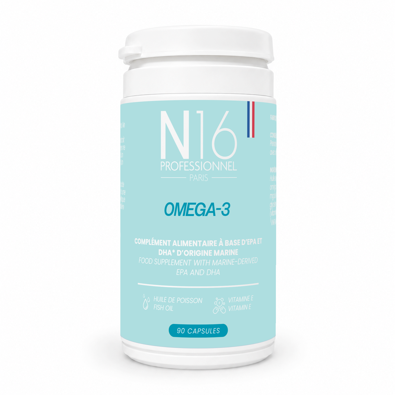 Omega-3 Complément Alimentaire N16 Professionnel - hairStore.fr