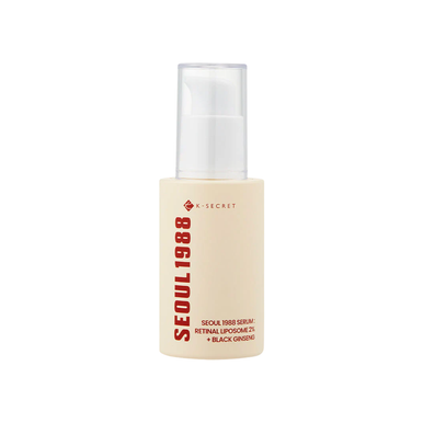 Sérum Seoul 1988 Serum: Retinal Liposome 2% + Black Ginseng K-Secret - Anti-Âge