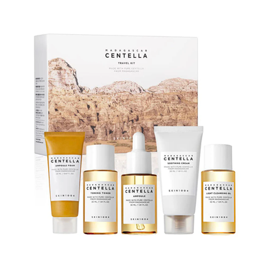 Soin Visage Madagascar Centella Travel Kit SKIN1004 - Peaux Sensibles