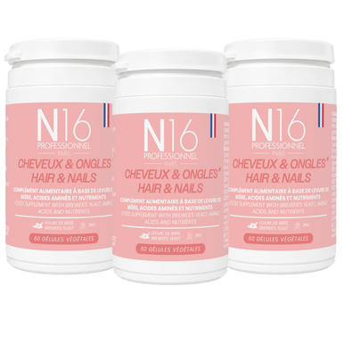 Complément Alimentaire Cheveux & Ongles N16 Professionnel - Cheveux & Ongles