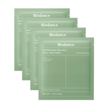 Masque Pack Refreshing Sea Kelp Real Deep Mask Biodance - Peaux Sensibles