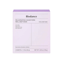 Pack Rejuvenating Caviar PDRN Real Deep Mask