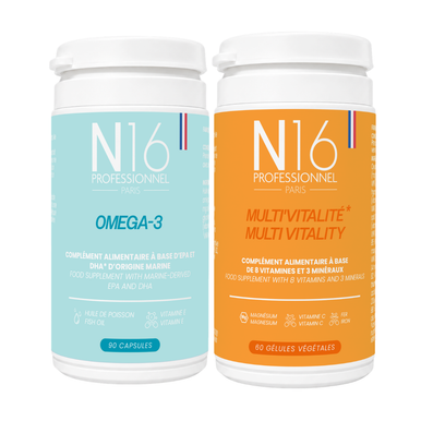 Complément Alimentaire Cure Bien-Être N16 Professionnel - Vitalité - 150 gélules