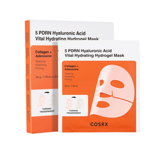 Pack 5 PDRN Hyaluronic Acid Vital Hydrating Hydrogel Mask
