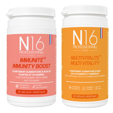 Complément Alimentaire Cure Vital Boost N16 Professionnel - Vitalité - 120 gélules
