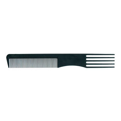 Peigne Professionnel en Nylon et Carbone Antistatique 19cm