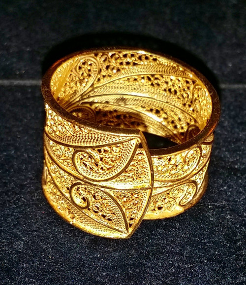 Gold Adjustable Ring Wrap