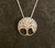 Tree of Life Silver Filigree Pendant