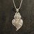 Heart of Viana Silver Pendant - M