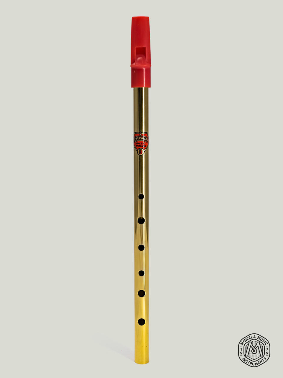 Generation G-17D Tin Whistle – Brass – D - Saga Music