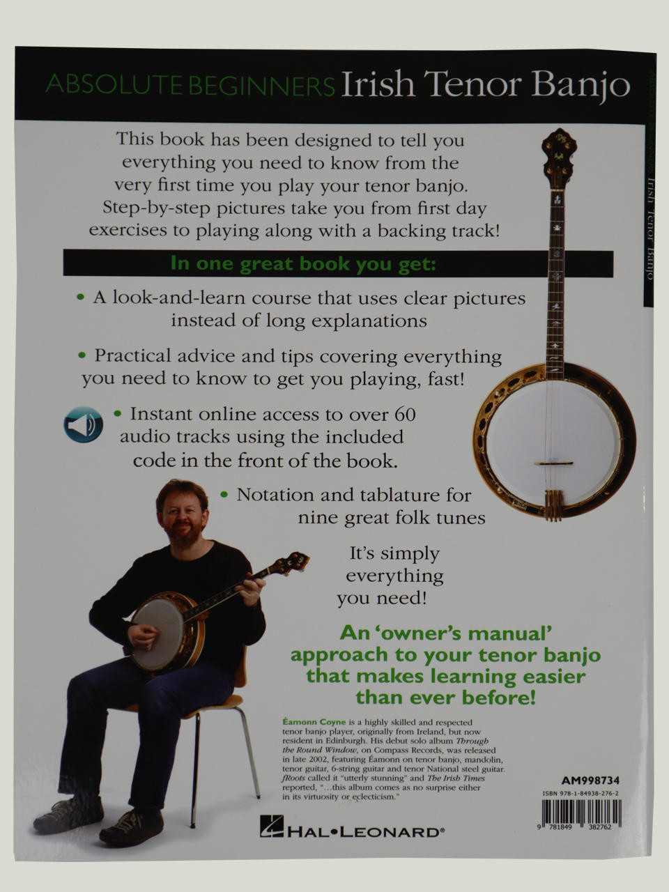 Absolute Beginners Irish Tenor Banjo Book