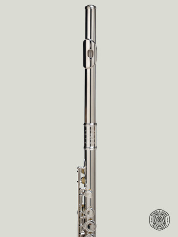 Urbano Beginner Silver Flute w/ Sterling Silver Lip Plate - PM Series