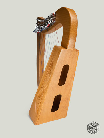 McNeela 12 string baby harp - Irish lever harp