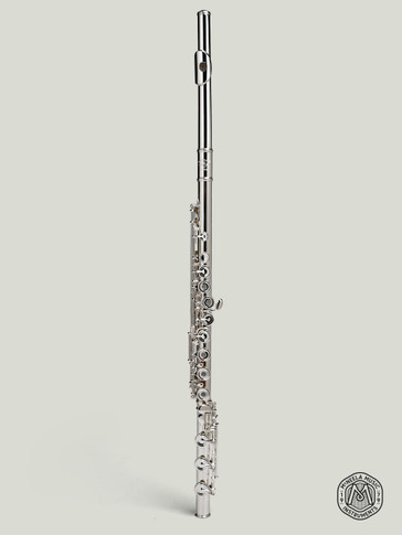 Silver Plated Concert Flute with B Footjoint