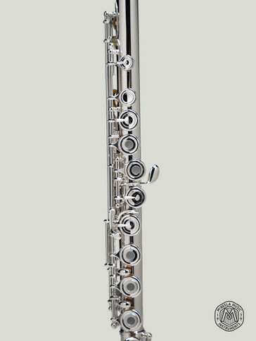 Silver Plated Concert Flute with B Footjoint