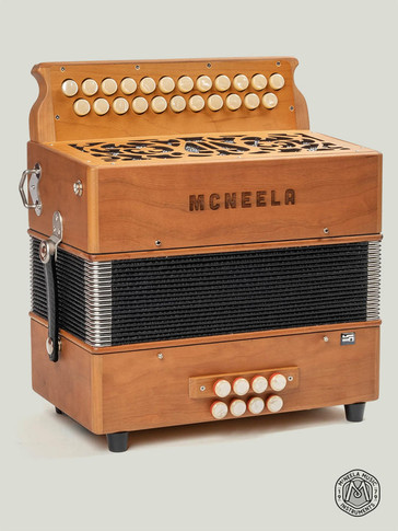 McNeela Premium (B/C) 3 Voice MMM Button Accordion