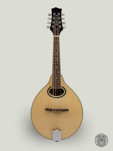 McNeela Premium A-Style Mandolin with Oval Hole Natural