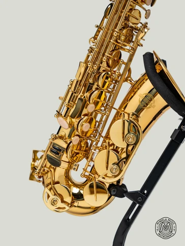McNeela Premium Student Alto Saxophone - please note: stand is not included