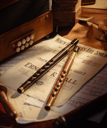 The Wild African Blackwood and Rosewood Whistles in D