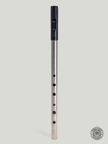 Trad Cupro Nickel Tuneable D Whistle (DXTRADN) by Tony Dixon