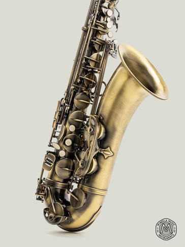 McNeela Antique Finish Tenor Saxophone Set (s)