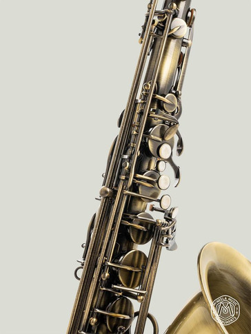 McNeela Antique Finish Tenor Saxophone Set (s)