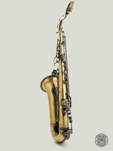 McNeela Antique Finish Tenor Saxophone Set (s)