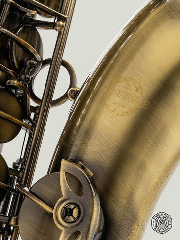 McNeela Antique Finish Tenor Saxophone Set (s)
