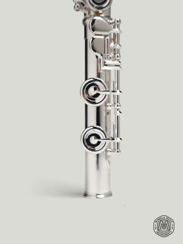 Silver Plated Open Hole Concert Flute [SI Series]