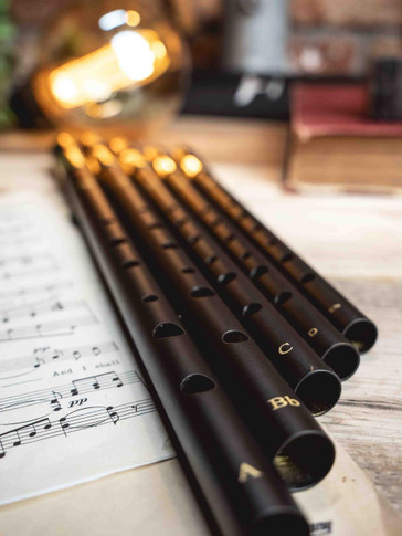 Full Set of Wild Irish Whistles