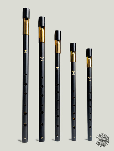Wild Irish Whistles - Full Set: D, C, A, Bb, & Eb